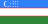 Bandera de Uzbekistan